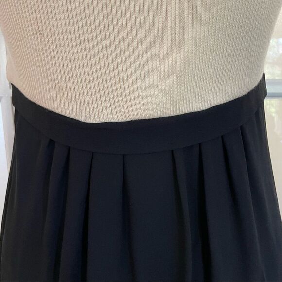 Tara Jarmon Classic Beautiful Black & Ivory Dress! - Picture 6 of 8